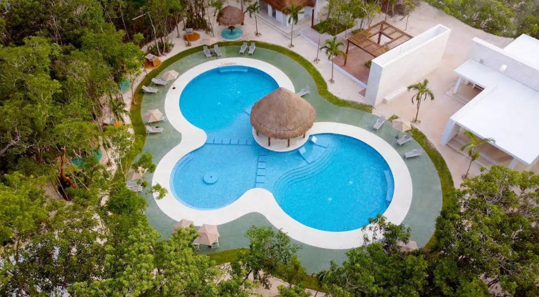 2-Bedroom Condo By The Jungle W/ Swimming Pool Puerto Morelos Εξωτερικό φωτογραφία